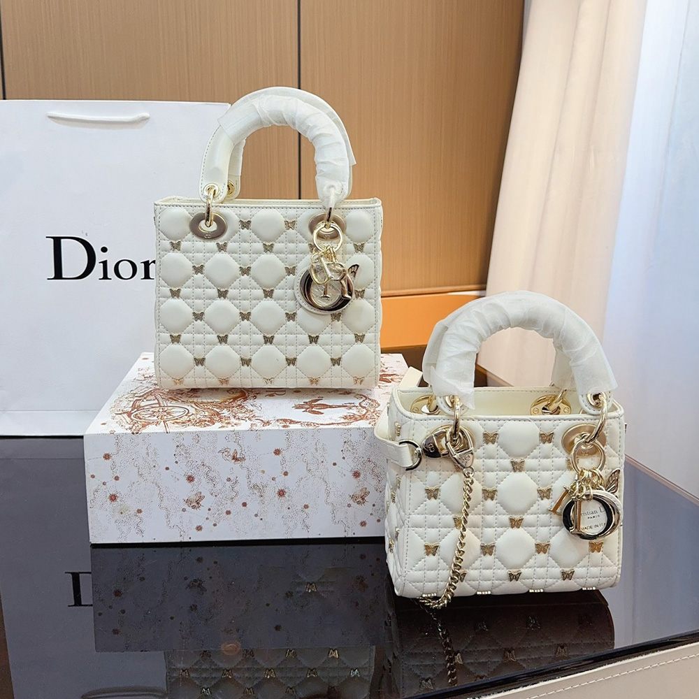 Dior Lady Dior Butterfly Rivet  Bags - Image 5