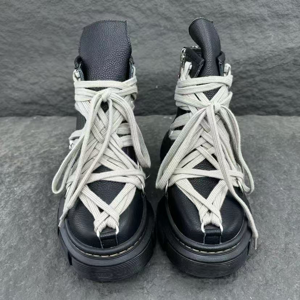 DR. MARTENS X RICK OWENS 1460 DMXL MEGALACE BOOT - Image 4