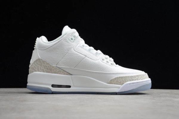 Air Jordan 3 Retro Triple White 136064-111