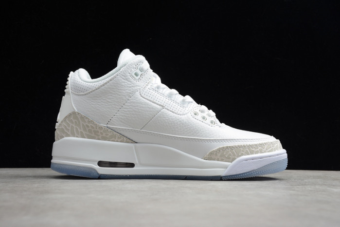Air Jordan 3 Retro Triple White 136064-111 - Image 8