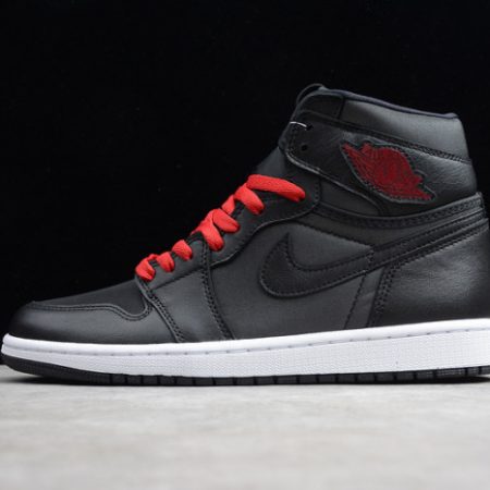 Air Jordan 1 High Black Satin 555088-060 - Image 6