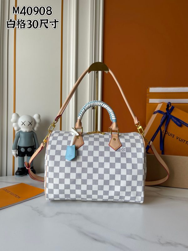 LV Speedy 25 Checkered Bag