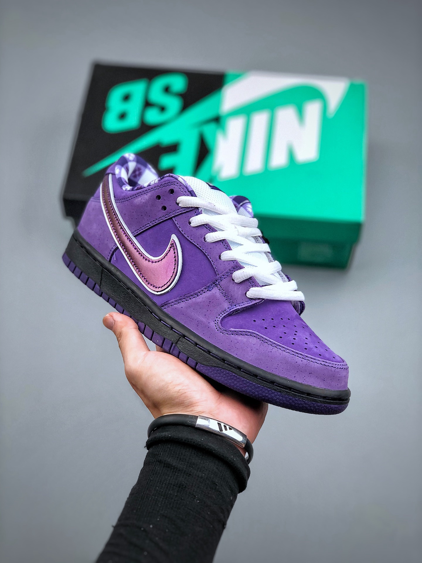 Nike Concepts x Dunk Low "Purple Lobster" - Image 1