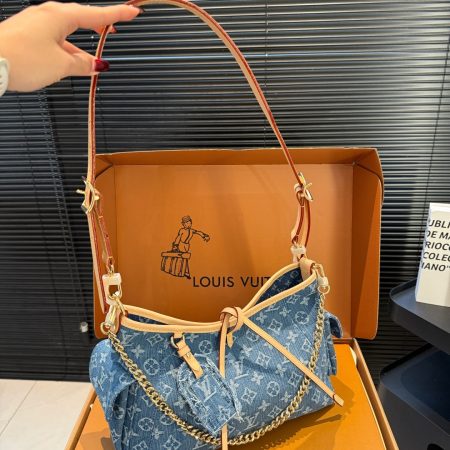 LV Carryall Cargo PM Monogram Denim Bag - Image 2