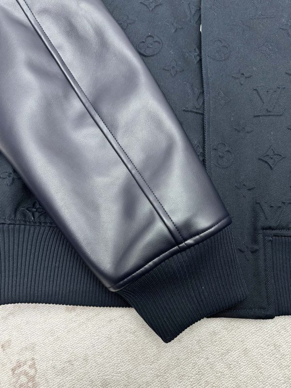 LV Embossed Monogram Cotton Varsity Jacket