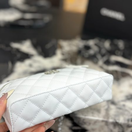 Chanel Vanity with chain Bag - Image 9