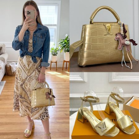 LV Shoes & Bag Set
