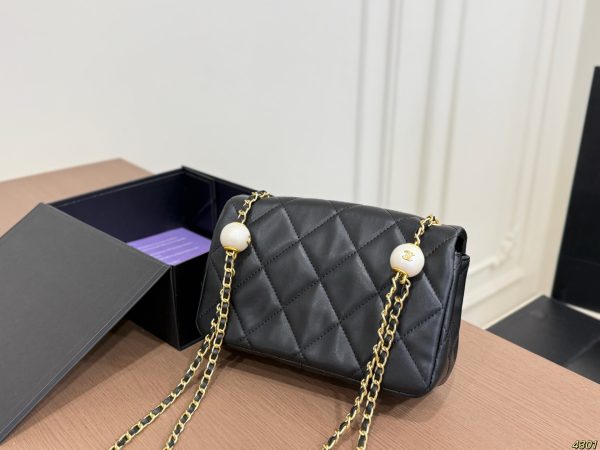Chanel Pearl Large Mini Quilto Bag
