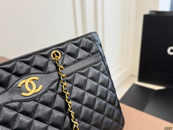 Chanel Quilted Tote Bag