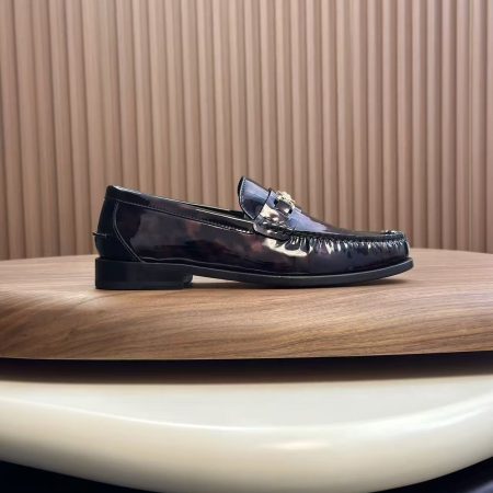 Versace Black Leather Medusa 95 Loafers - Image 8