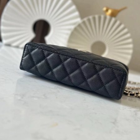 Chanel 25C Vanity / Clutch with Chain - Image 5
