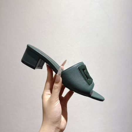 Dolce Gabbana  Chunky-Heel Sandals - Image 9