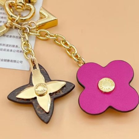LV Flower Bagchain Keychain - Image 5