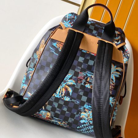 LV Montsouris Cargo Damier Bag - Image 3