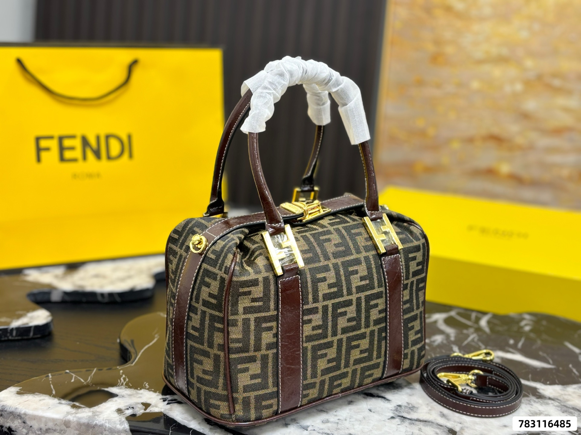 Fendi Baguette Handbag - Image 3
