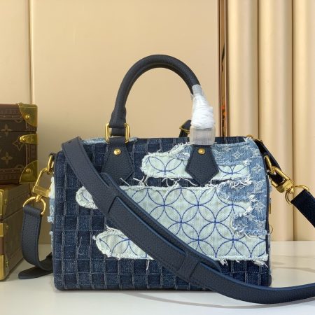 LV X Nigo Sac Speedy Bandoulière 25 Bag - Image 4