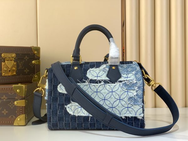 LV X Nigo Sac Speedy Bandoulière 25 Bag