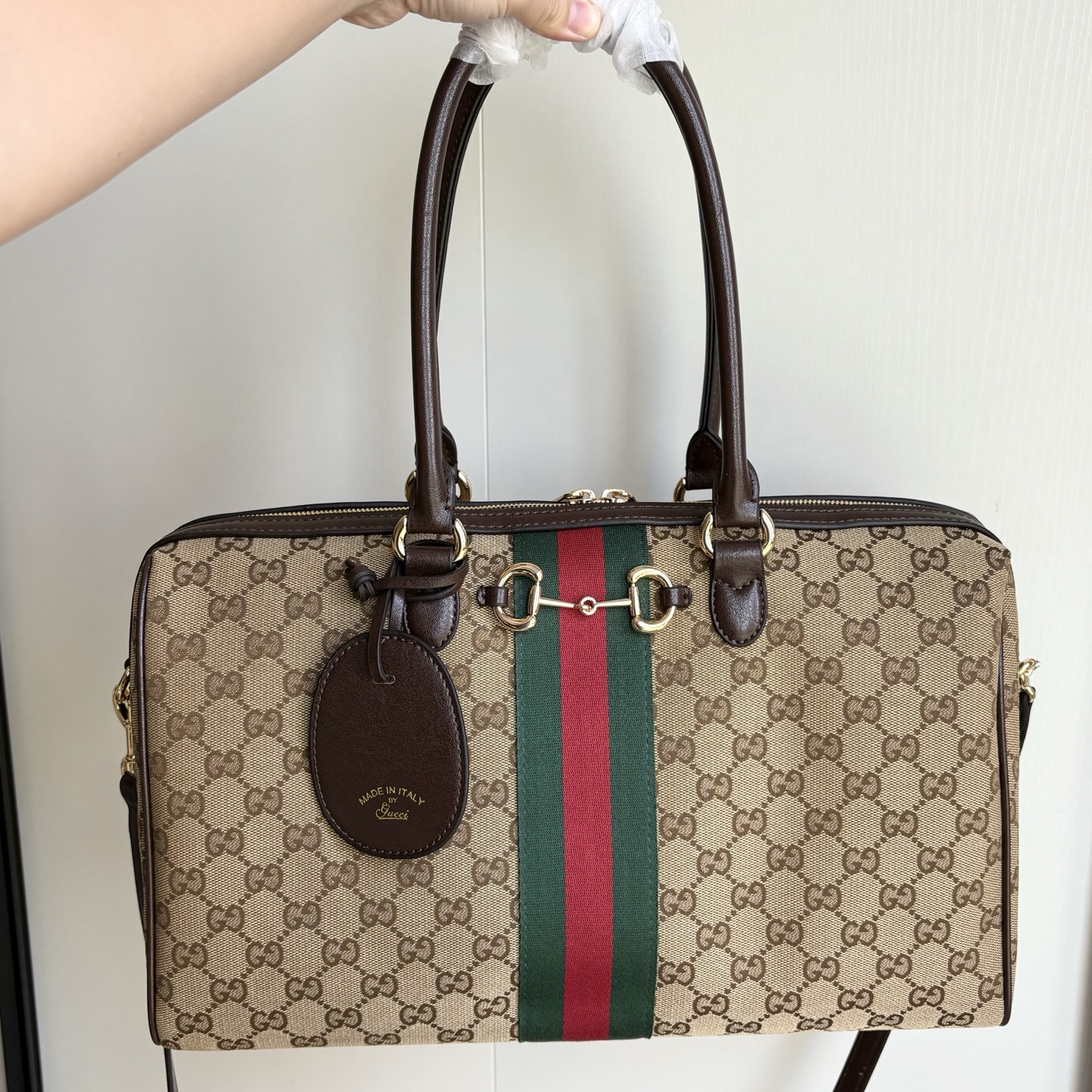 Gucci Borsetto large boston bag - Image 7