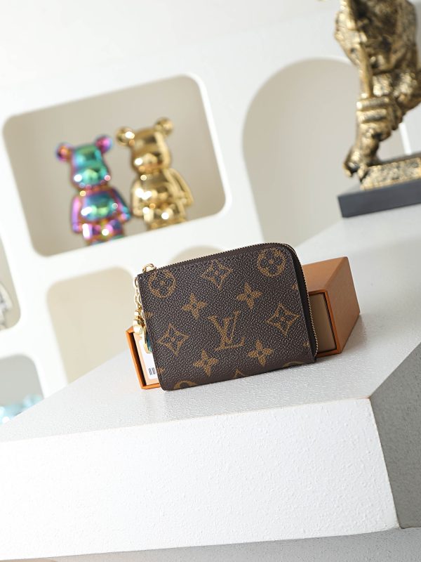 LV Coated Canvas Coin Purse