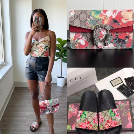Gucci Shoes & Bag Set