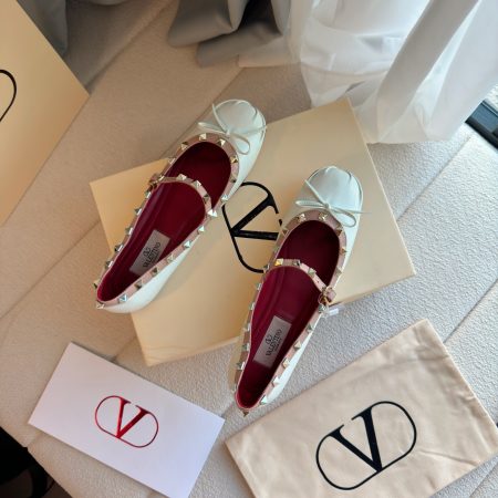 Valentino studded ballet flats - Image 5