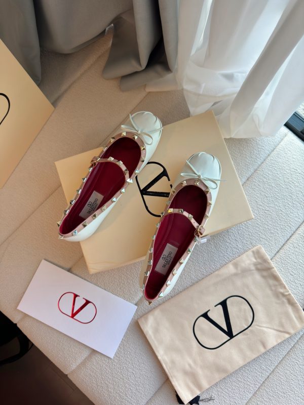 Valentino studded ballet flats