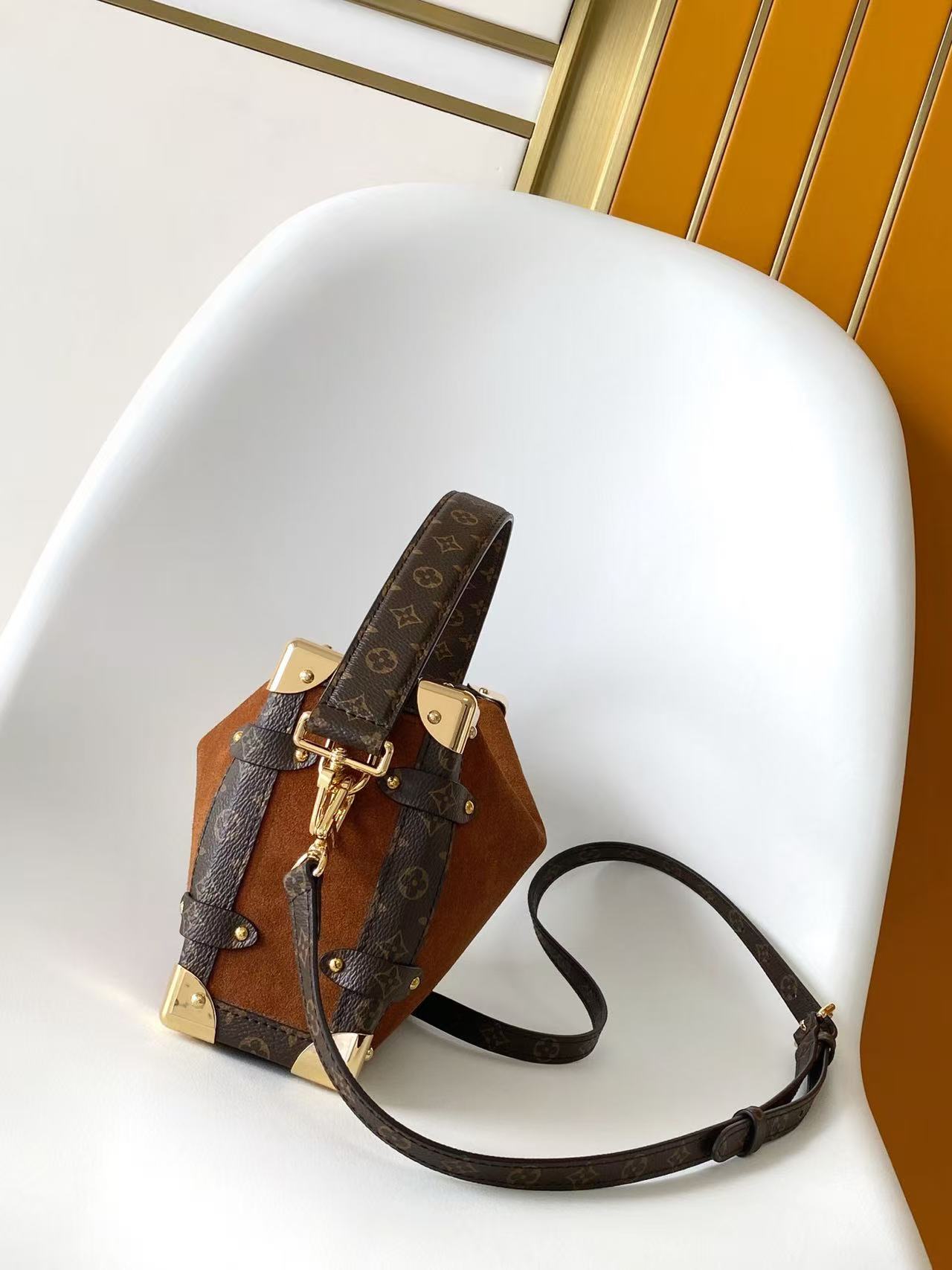 LV Side Trunk Crossbody Bag - Image 2