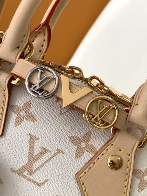 LV Alma BB Mini White