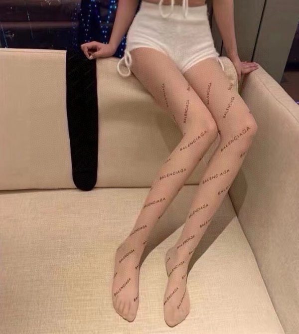 Balenciaga's Viral Letter-Printed Rubber Stockings