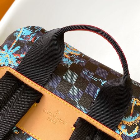 LV Montsouris Cargo Damier Bag - Image 5