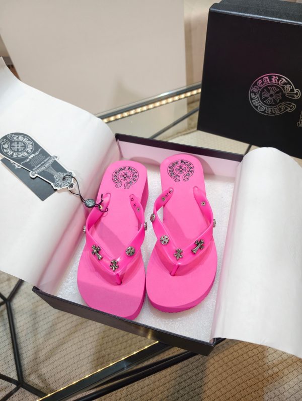 Chrome Beach flip-flops