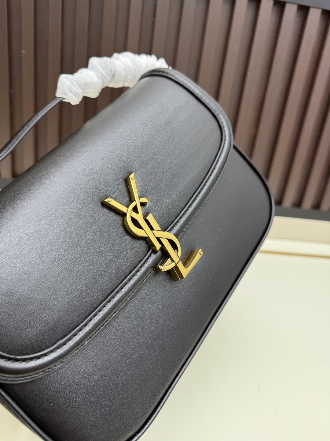 YSL Caviar Black Quilted Handbag - Image 8