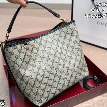 Gucci Handheld Crossbody Tote Bag - Image 5