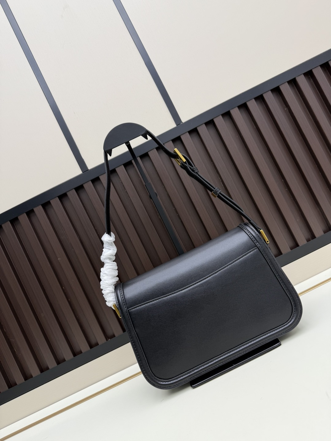 YSL Caviar Black Quilted Handbag - Image 6
