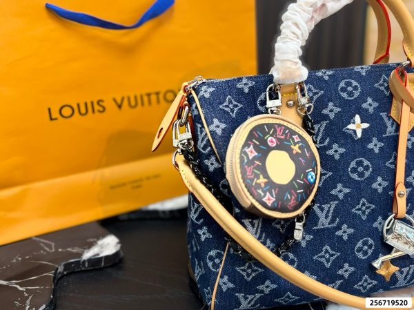 LV Denim Pillow Bag