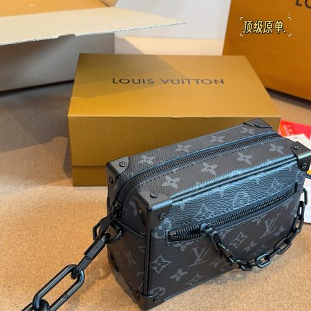 LV Mini Soft Trunk Monogram Eclipse Bag - Image 8