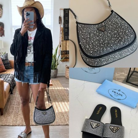 Prada Shoes & Bag Set