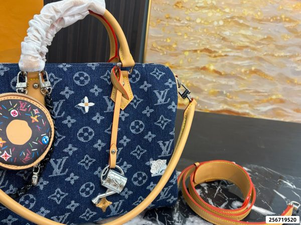 LV Denim Pillow Bag