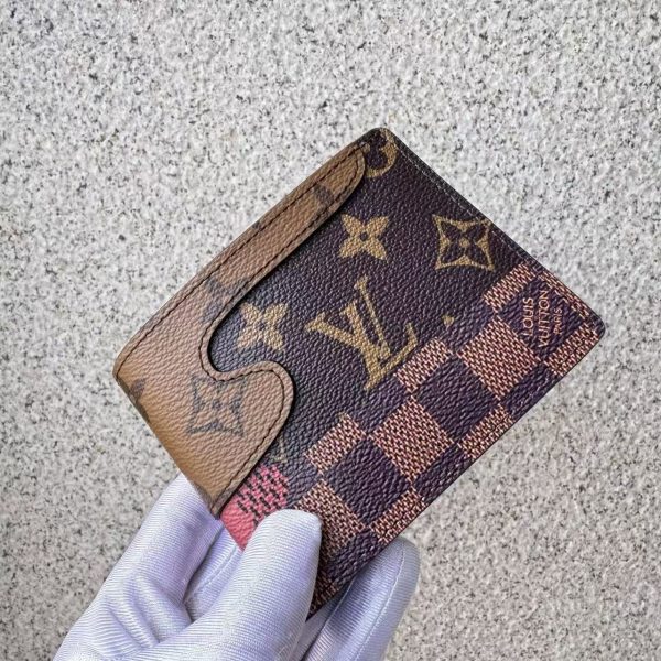 Louis Vuitton x Nigo Slender Wallet Brown
