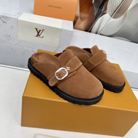 LV Baotou Half-Slip-On Sandals
