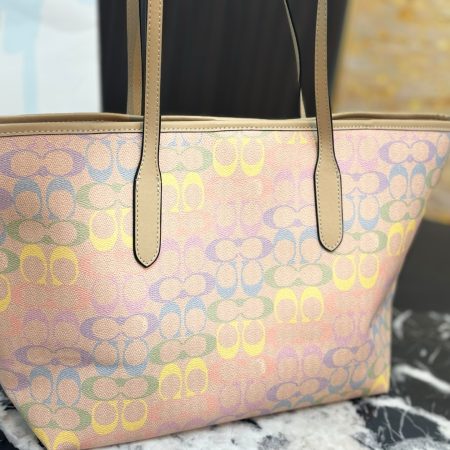 Coach Rainbow Tote Bag - Image 4
