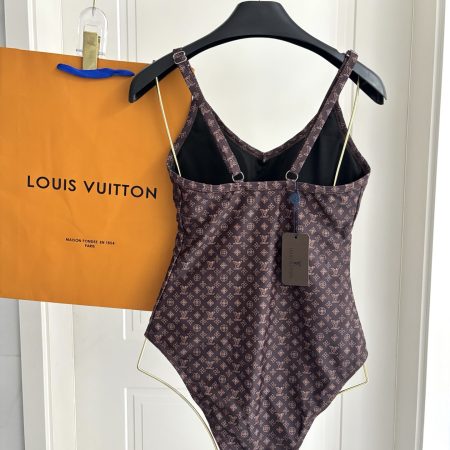 LV One-Piece Swimsuit Swimwear - Image 2