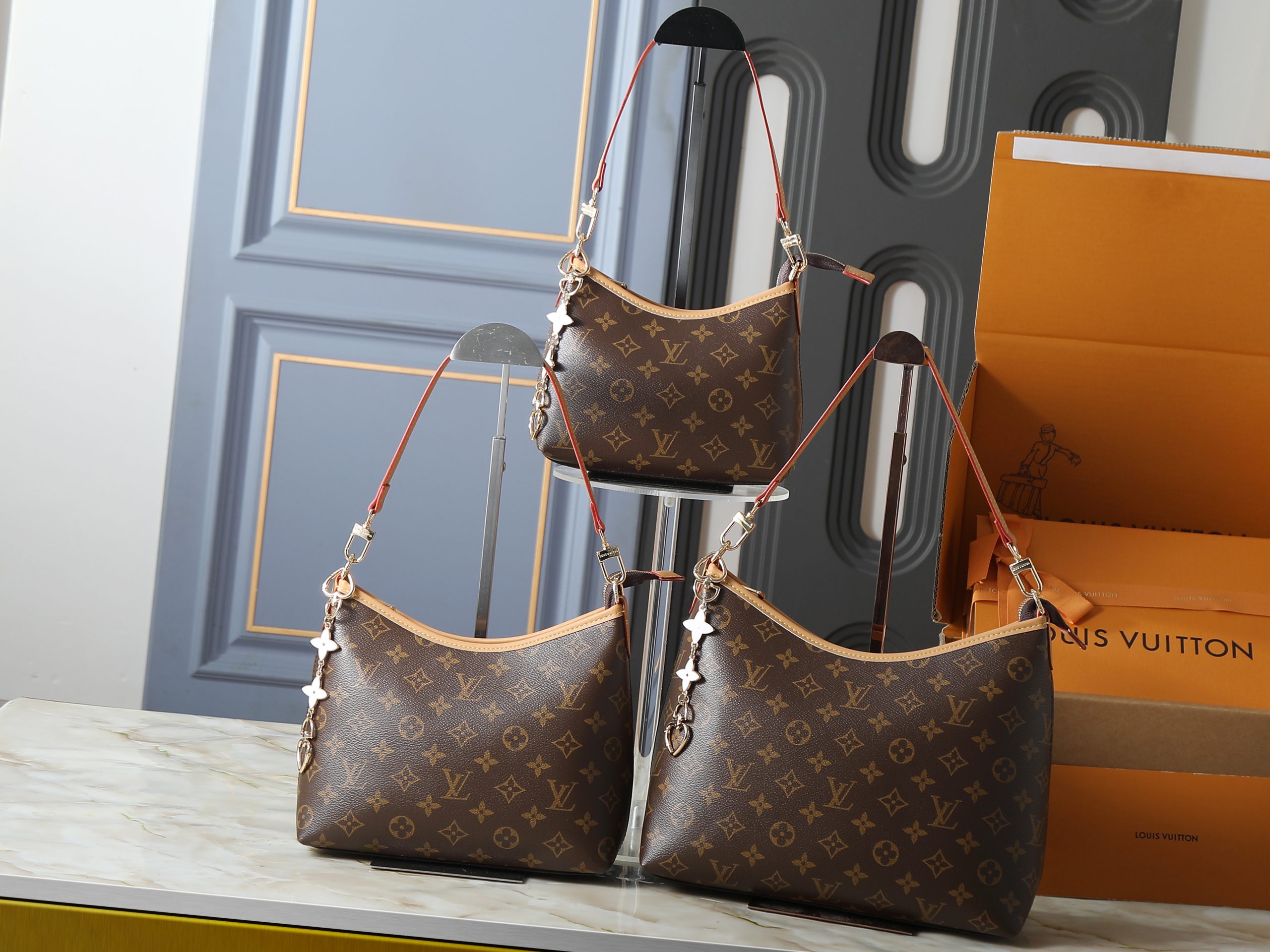 LV CarryAll Handbag - Image 1
