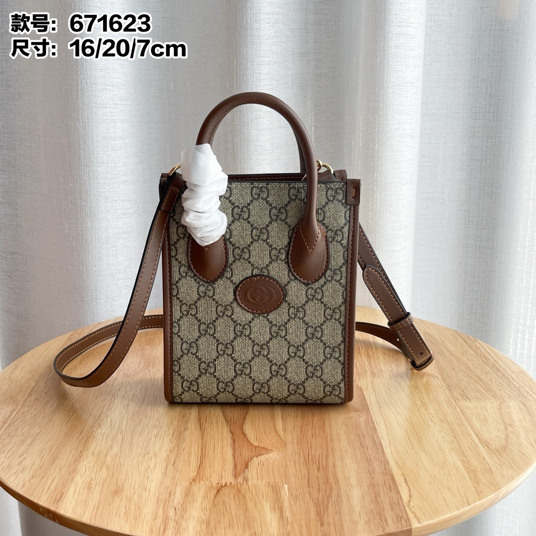 Gucci Retro Mini Tote Bag - Image 1