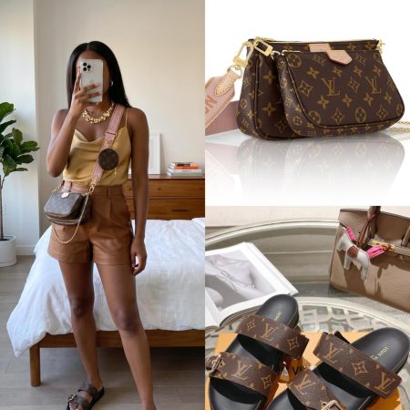 LV Shoes & Bag Set