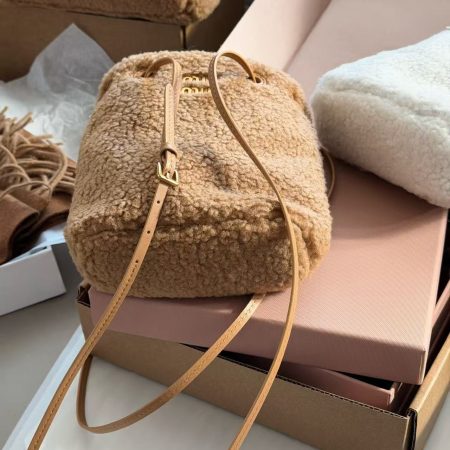 Miu Miu Mini Fortune Bag in Shearling