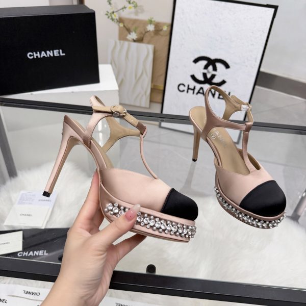 Chanel platforms Heels