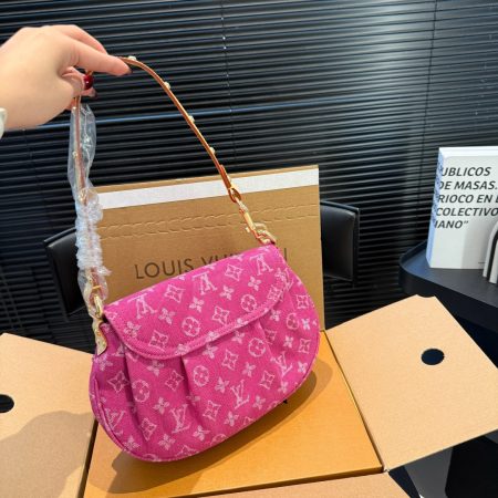 LV Sunset Monogram Denim Bag - Image 9