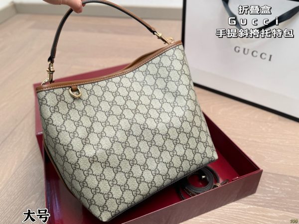 Gucci Handheld Crossbody Tote Bag