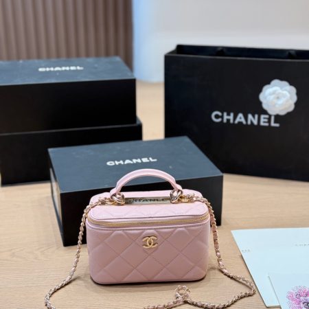 Chanel Long Vanity With Chain Bag - Image 2